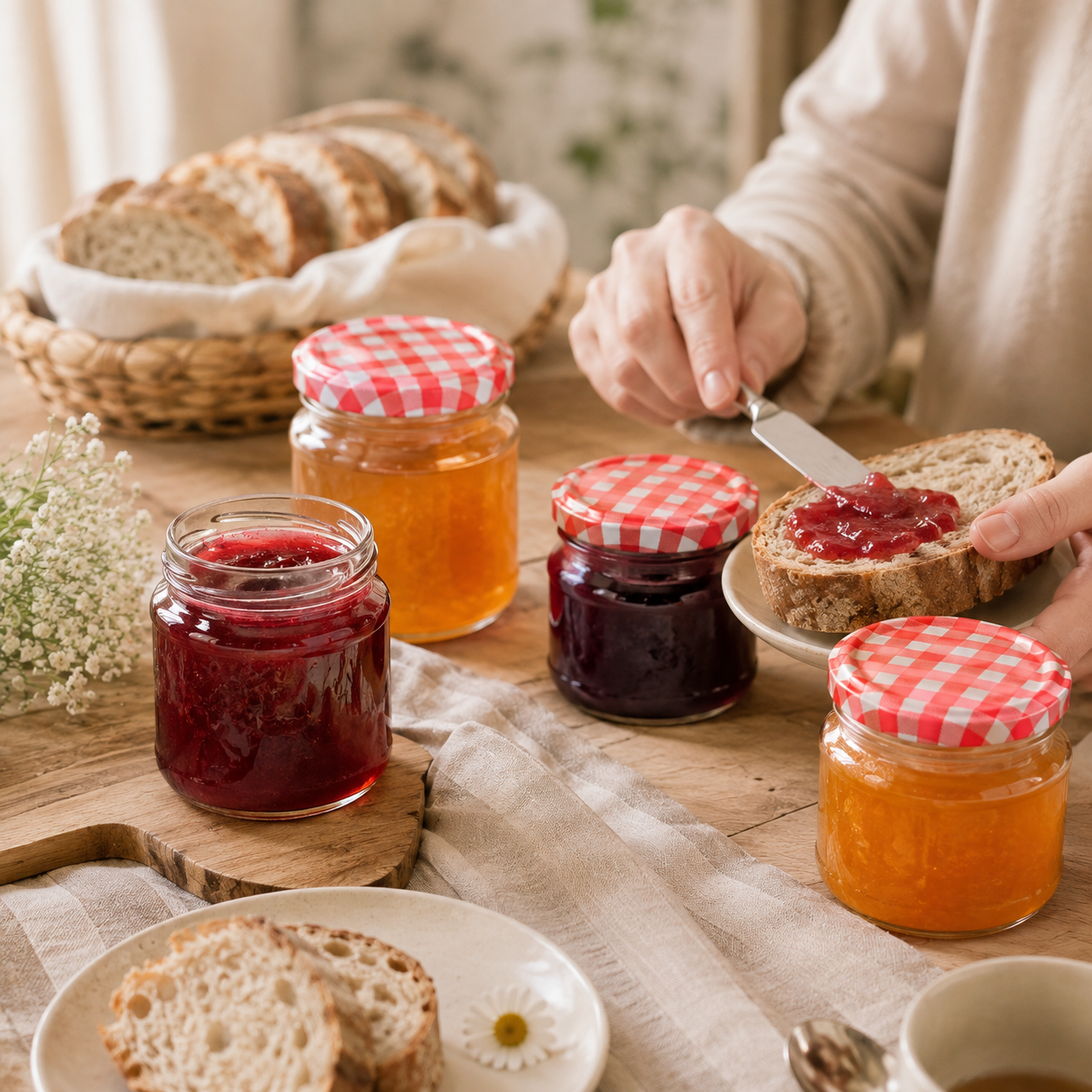 Il Kit Marmellate di Casa — 4 Vasetti in Vetro
